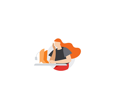 QuickBooks Cash Flow after effects animation bodymovin character character animation confident dollar illustration insights intuit invoice loop lottie motion design quickbooks small business sparkles