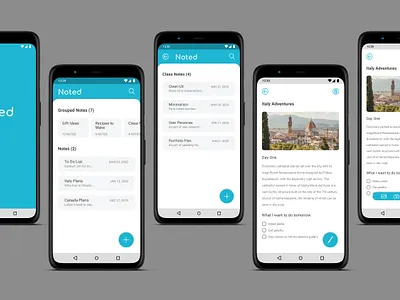 Noted app messenger messenger app typography ui ux