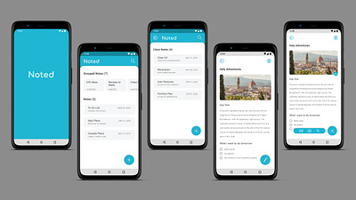 Noted app messenger messenger app typography ui ux