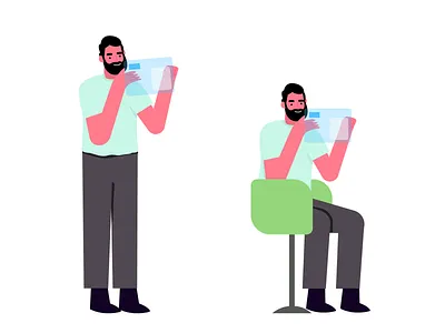 AR/VR augmentedreality cahir cahir character design graphic illustraion mobile technology ui vector virtual reality vr website