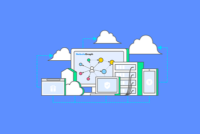 Nebula Graph Database banner database illustration