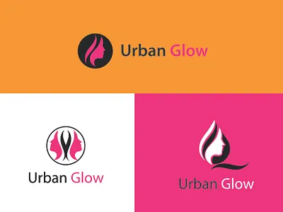 Logo (urban glow ) adobe illustrator brand identity branding creative design creative logo illustration illustrations logo logo design logos
