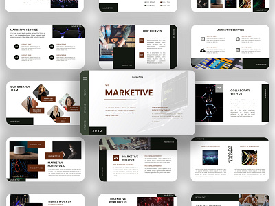 Marketive Multipurpose Presentation Template budgeting business corporate engineer icon investigation logo marketing multipurpose pith deck planning powerpoint presentation design presentation template presentations presents report research sales university