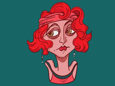 Character Design - Fleur character character design design digital art digital illustration drawing freehand drawing illustration portrait sketch sketches sketching