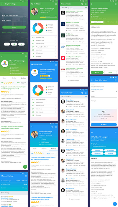 jobd app design mobile app uidesign uxdesign