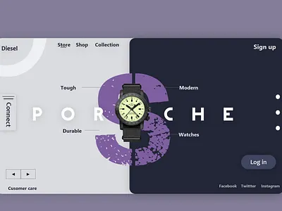 porsche wristwatch