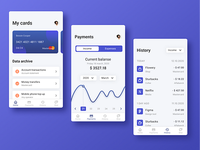 App my card, wallet android android app design app card design figma ui design ux ui wallet