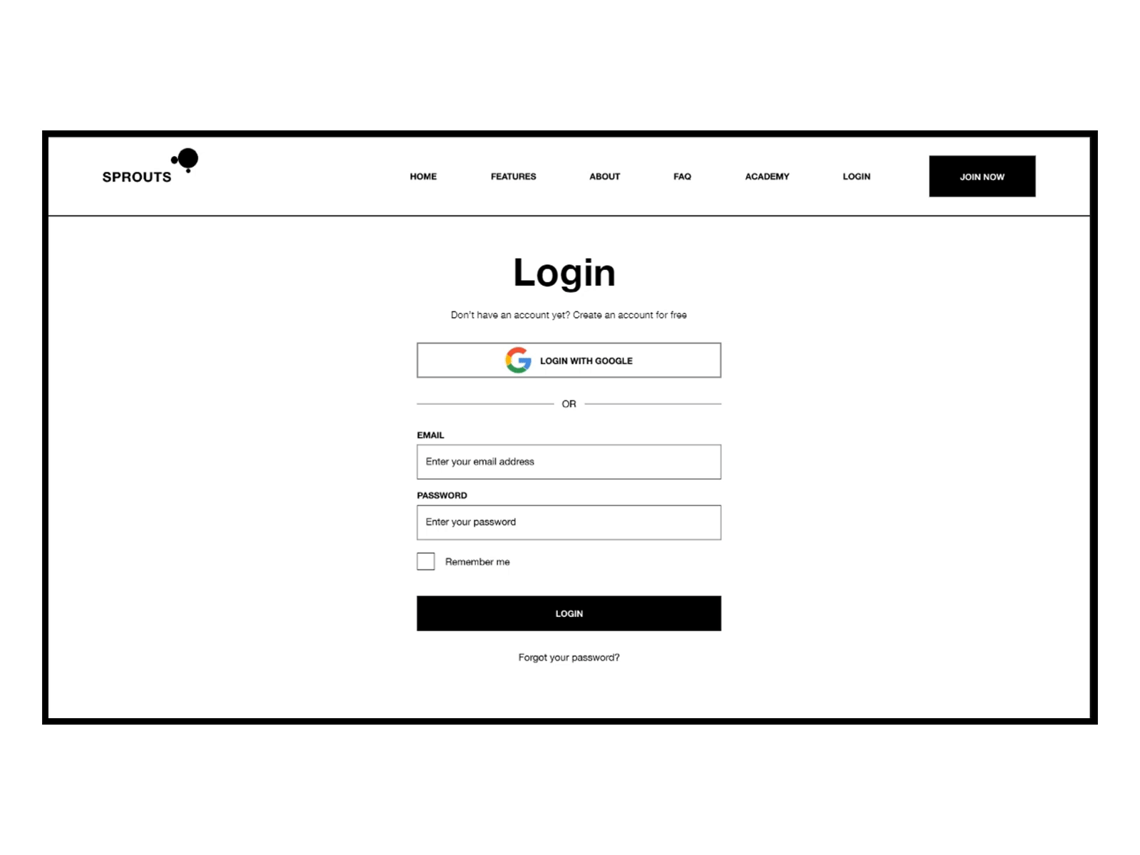Login to Registration Page Transition Animation animation black black white design gif login minimal minimal ui page transition register registration transition transition animation ui uiux ux web design white