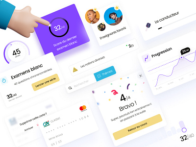 Lepermislibre Dashboard Components 💙 charts dashboard ui designsystem lepermislibre uielements uikit uiux