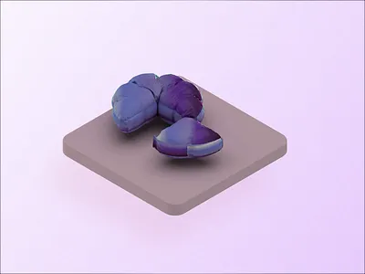 slice pillow animation branding cinema4d dribbble logo motion design