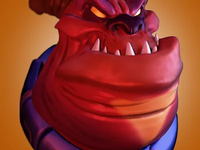 Cartoon Alien 3D Character character design cinema 4d zbrush