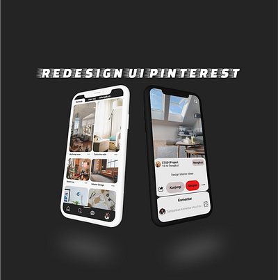 REDESIGN UI PINTEREST