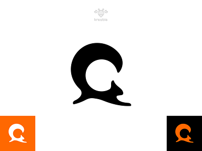 SQUIRREL - logo Symbol animal cool letter logo minimalist modern monogram simple squirrel strong symbol