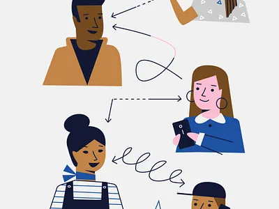 feedback editorial illustration illustration