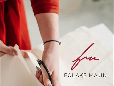 Folake Majin Rebrand affinity designer affinity serif brand design brand mark branding branding agency design fashion fashion brand logo design mark