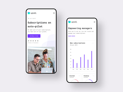 Upodi - Mobile app branddesign branding businesscard clean creative data development graphicdesign iconography marketing mobile software ui ux visualidentity webapp webdesign website websitedesign