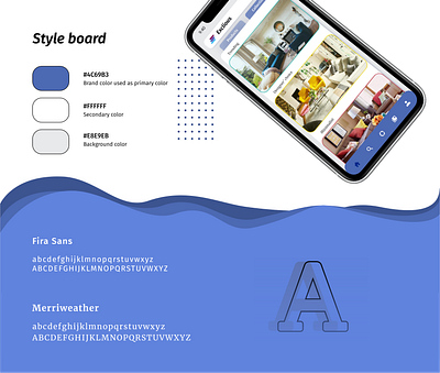 Style board for Exclious app design app appdesign branding casestudy design ecommerce ecommerce app ui uidesign uiux