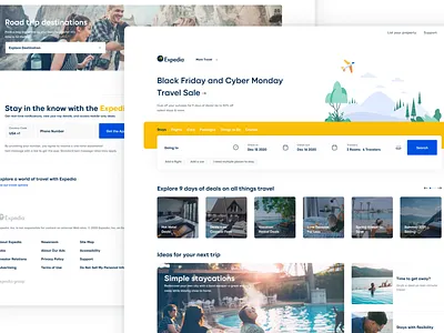 Expedia design redesign ui
