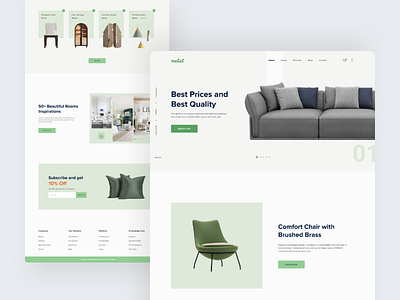 Mebel E-commerce Home Page branding creative design custom ecommerce ecommerce business ecommerce shop ecommerce template ecommerce website ecommerce website design furniture furniture website homepage landing page shop tranding uiux web design website website design websites