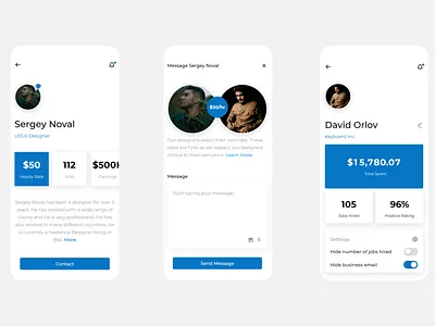 Pilot project app art design ui ux