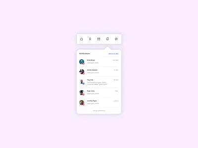 Notifications dailyui dailyuichallenge design drop down notification ui ux