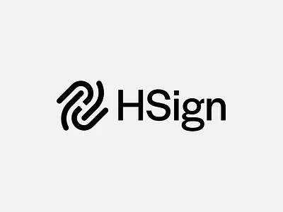 HSign Logo brand identity branding graphic design h sign icon illustration jeremiah idanan jim idanan logo logo design logo identiy logomark logotype vector logo
