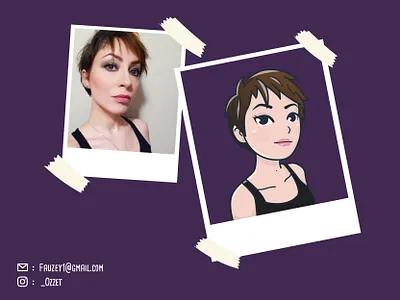 Cute Avatar Gothic girl adobe illustrator avatar avatar personal avatardesign caricature cartoon chibi custom avatar cute emote illustration kawaii minimalist minimalist avatar profil pic socialmedia vector vector art vector illustration