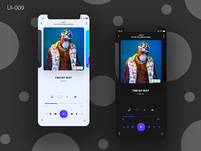 Day 9 Challenge - Music Player Design 009 dailyui dailyui 009 dailyui009 dailyuichallenge design dribbble graphic design music app music player ui ui ux ux