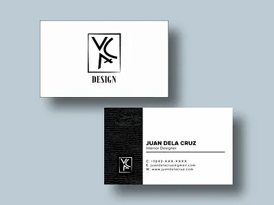 Business Card Template Design (Version 2) branding branding design business card business card design design fiverr fiverrgigs identity logo wood