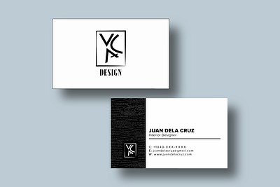 Business Card Template Design (Version 2) branding branding design business card business card design design fiverr fiverrgigs identity logo wood