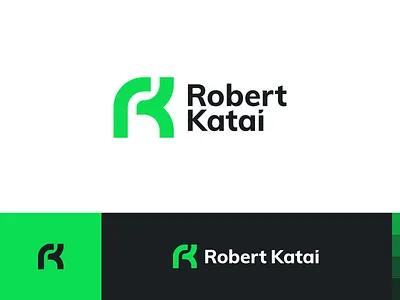 RK - Full Logo and alternate balanced design brand design brand identity content marketing dark gray green icosaedru initials logo logo logodesign logoflow logotype logotype design monogram monogram logo vector visual identity