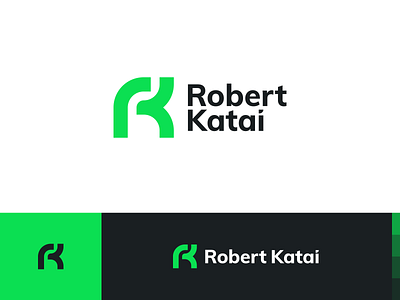 RK - Full Logo and alternate balanced design brand design brand identity content marketing dark gray green icosaedru initials logo logo logodesign logoflow logotype logotype design monogram monogram logo vector visual identity