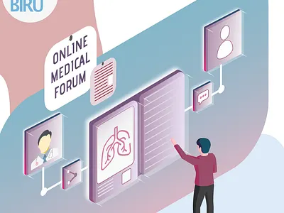 medical exercise design flatdesign illustration isometric art