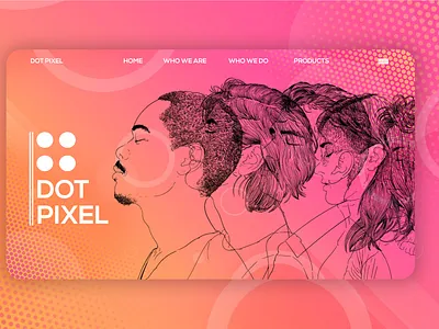 Landing Page for Creative Agency corporate design creative design ui ux webdesign website design