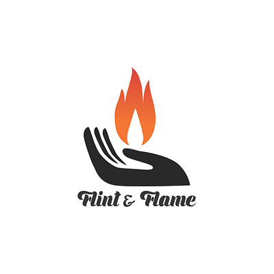 Flame logo brand logo flat graphic design illustrator logo minimal realestatelogo typography versatile versatile logo