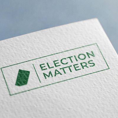 Logo Design for Election Matters branding design identity logo logo branding identity typography vector