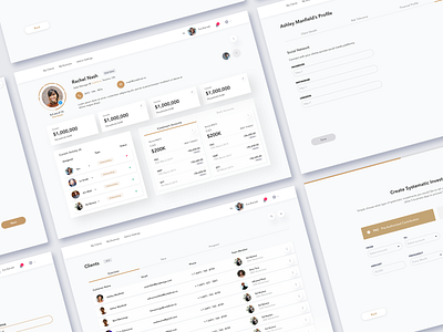 Fintech - PAS - Financial Advisor Center creative design desktop app desktop application desktop design fintech software ui ux uxui