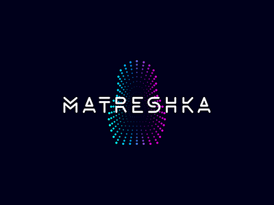 Matreshka digital digitalart interactive jkdesign krivenko logo logotype matryoshka ray techno