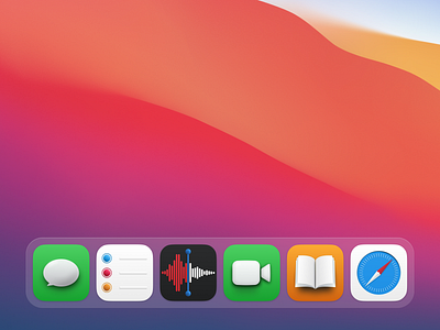 Icons macOS BigSur apple bigsur figma icons macos message ui