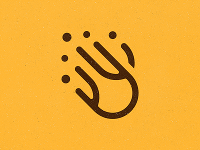 Friendly Comet art clever logo comet concept creative design dribbble freindly hand hi lineart logo vector