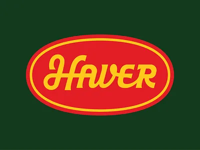 Haver Patch Hat badge badge design contrast custom custom type lettering logo old school outdoors retro script throwback tuesday vintage wild