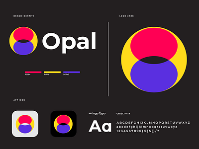 Opal Logo abstract logo app icon brand identity branding company creative logo logo design logo mark modern logo o logo