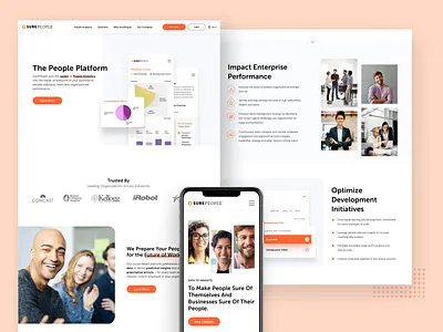 B2B Marketing Website Redesign b2b responsive design ux uxui visual design web webdesign website redesign