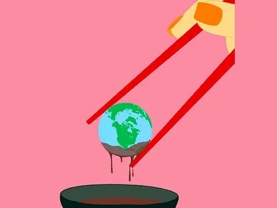 World's Sorrows digitalart graphic graphicdesign illustration logo logodesign pink sorrow sushi world worldcup