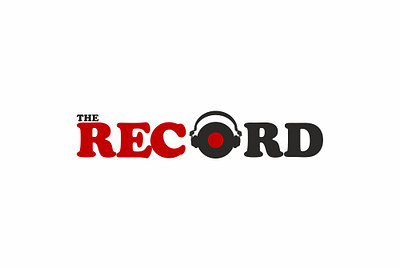 The Record Café design graphicdesign logo