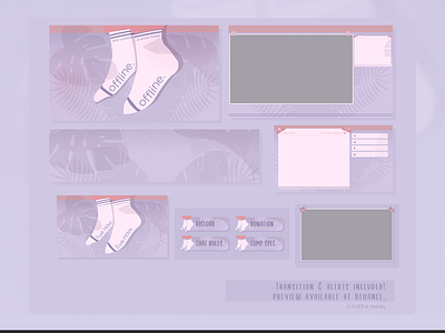 Simple Vapourwave Lofi Aesthetic Twitch Overlay Package Design 2d cute twitch design cute twitch designs cute twitch overlay facebook gaming overlay lofiaesthetic twitch designs pro stream designs purple aesthetic overlay simple stream package streamelement overlays streamer streamlabs transition twitch twitchemotes vapourwave stream package youtube gaming