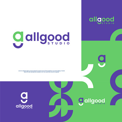 All Good branding creative fiverr.com fiverrgigs illustration logo minimalist typography ui ux