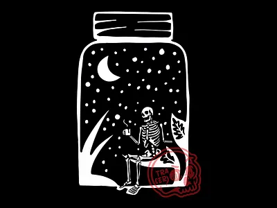 sweet dream design illustration logo minimal vector