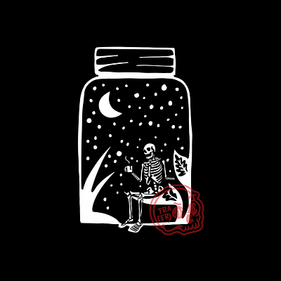 sweet dream design illustration logo minimal vector