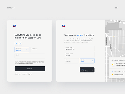 Daily UI 001 — Sign Up dailyui dailyui 001 dailyuichallenge design sign up ui